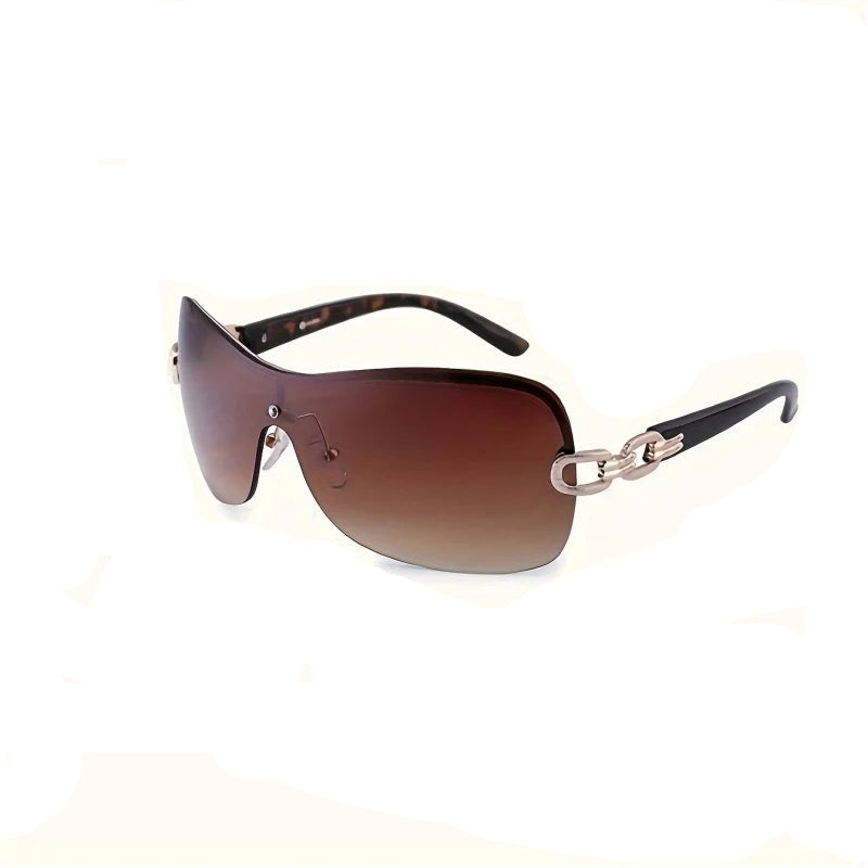 ZAFFIORA Óculos de Sol Frameless Feminino – Elegância em Cada Detalhe