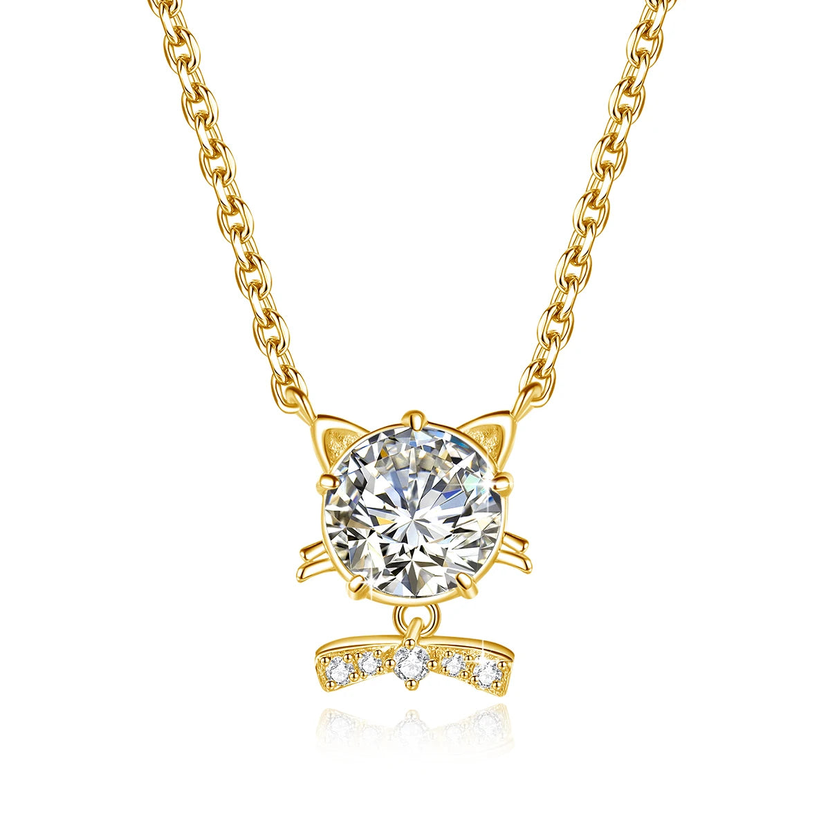 Colar ZAFFIORA Moissanite em Prata 925 com Certificação GRA – Joia Exclusiva com Design Delicado e Brilho Incomparável
