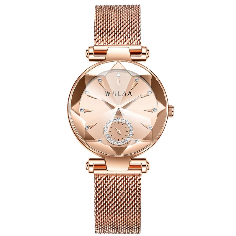 Relógio Feminino Fashion & Casual ZAFFIORA – Design Minimalista, Elegância Atemporal e Acabamento Premium