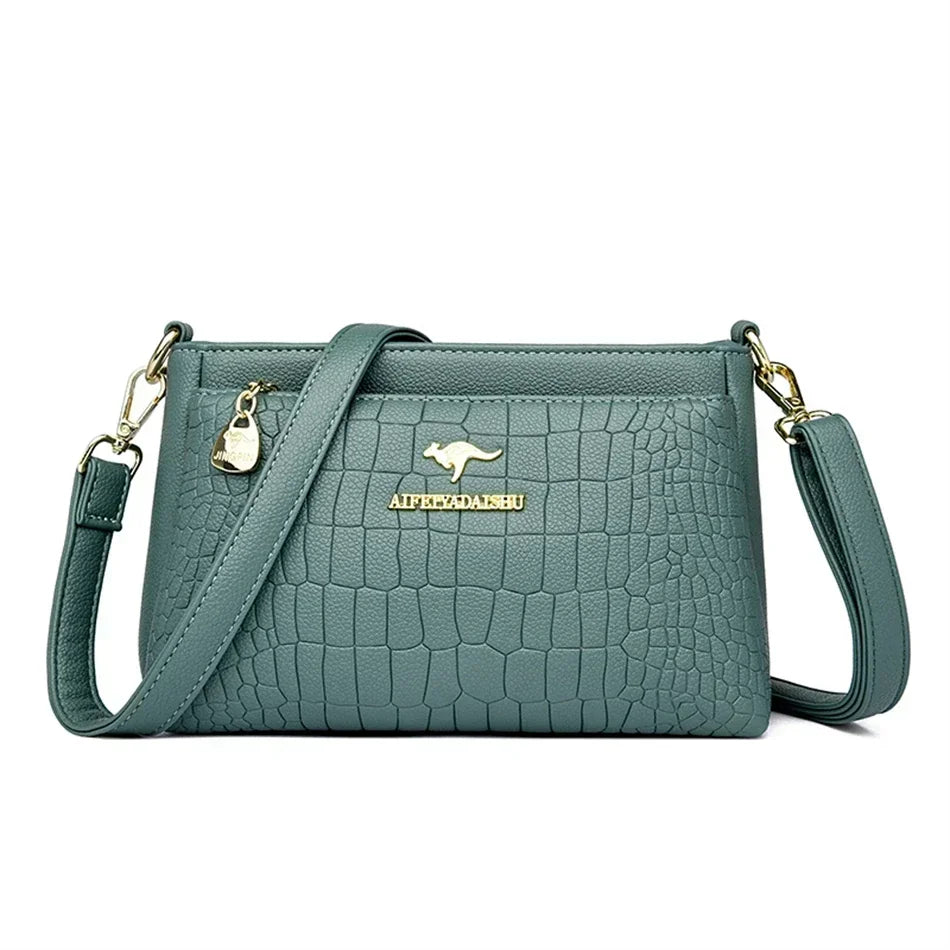Bolsa de Ombro VANDERWAH ZAFFIORA — Design Fashion com Toque de Exclusividade