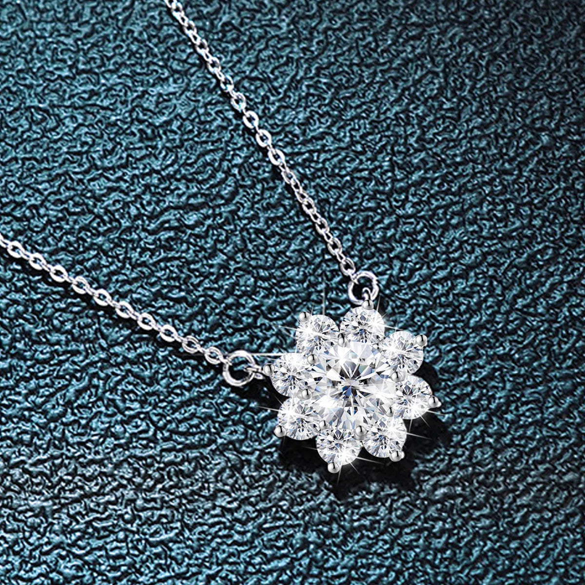 Colar ZAFFIORA® Moissanite – Elegância Suprema em Prata 925 com Pedra Certificada GRA