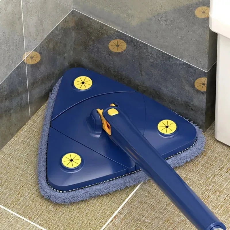 Mop Premium Triangular ZAFFIORA — Limpeza Eficiente com Design Sofisticado