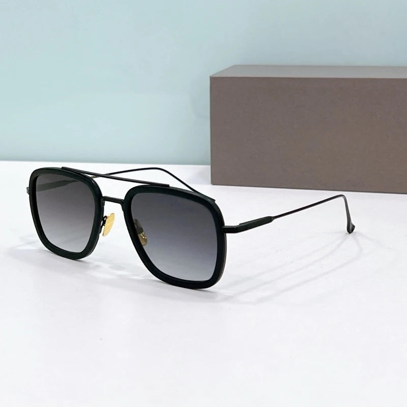 Óculos de Sol Quadrado Fabuvision Unissex por ZAFFIORA – Elegância e Conforto ao Sol