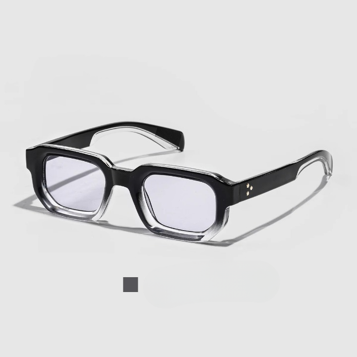 ZAFFIORA Óculos de Sol Masculino Ruiao 35100 – Retangular Premium | Lentes Degradê UV400