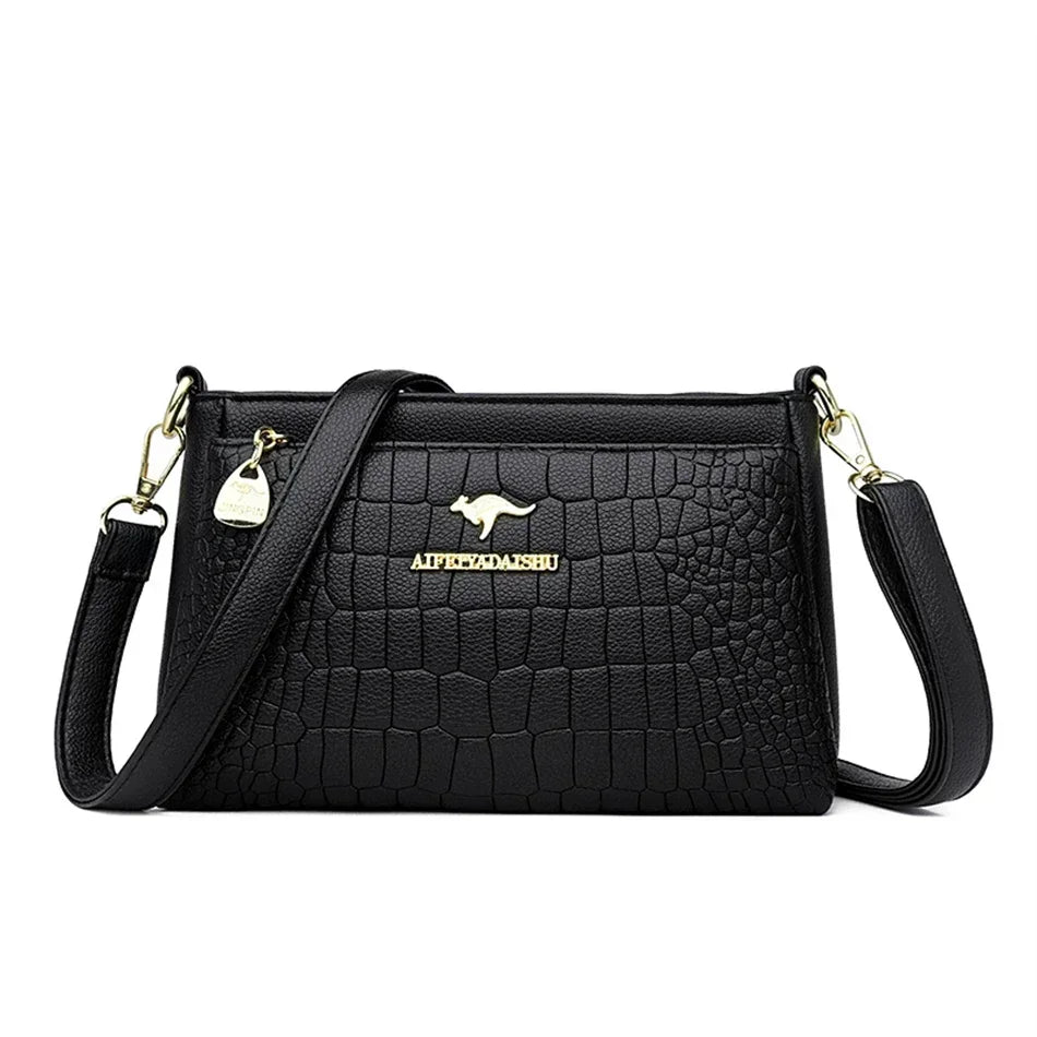 Bolsa de Ombro VANDERWAH ZAFFIORA — Design Fashion com Toque de Exclusividade