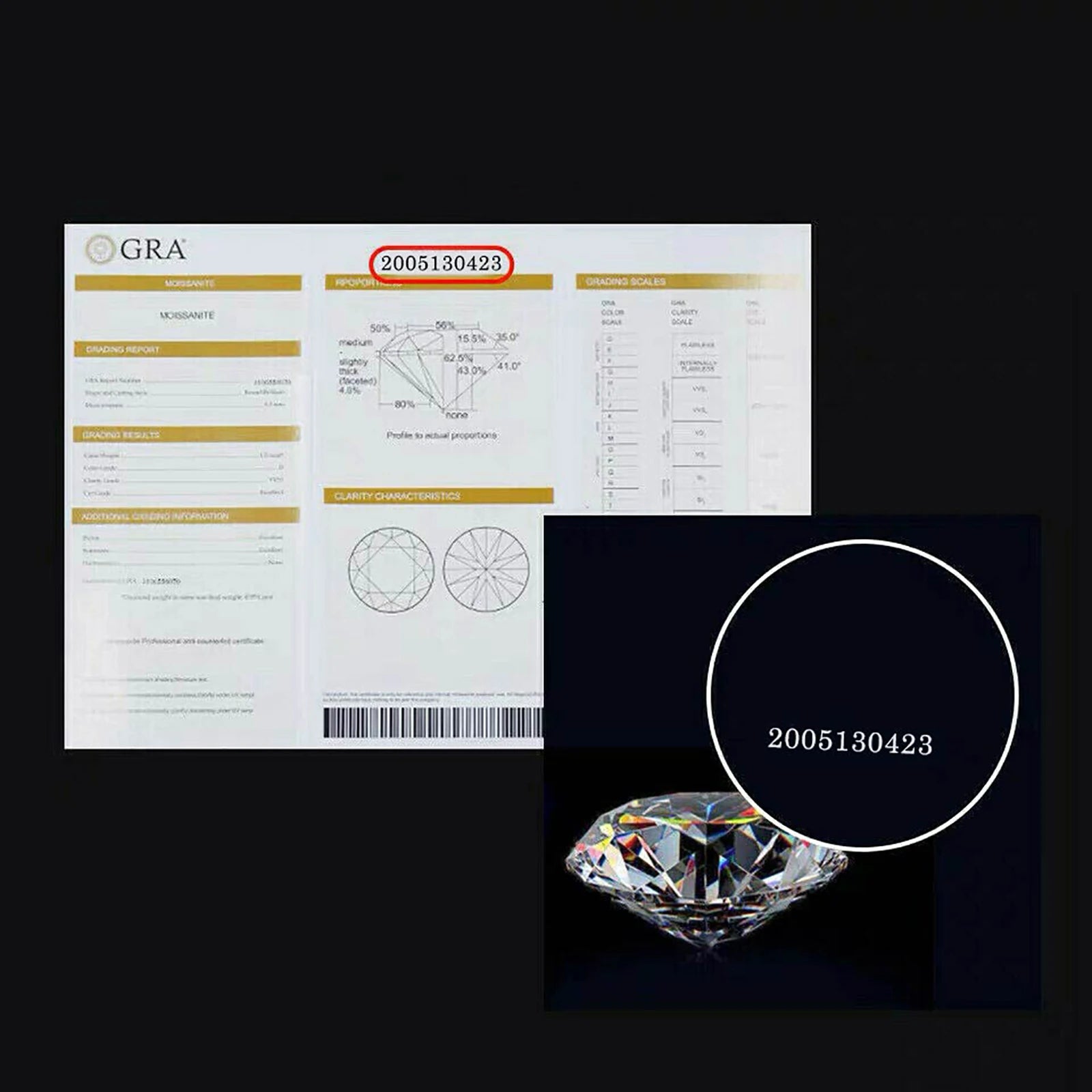 Colar ZAFFIORA Moissanite em Prata 925 com Certificação GRA – Joia Exclusiva com Design Delicado e Brilho Incomparável