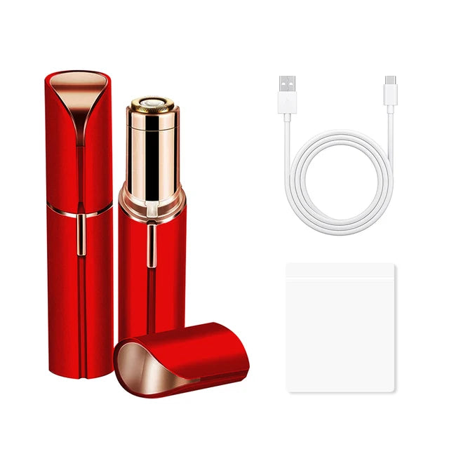 LANBENA Mini Depilador de Sobrancelha e Rosto – Design Discreto, Recarregável e Praticidade ZAFFIORA