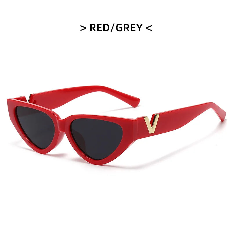 Óculos de Sol Feminino ZAFFIORA – Estilo Moderno com Lentes UV400 e Efeito Degradê Elegante