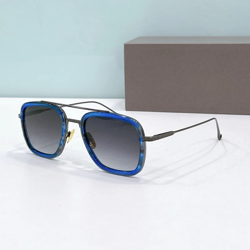 Óculos de Sol Quadrado Fabuvision Unissex por ZAFFIORA – Elegância e Conforto ao Sol
