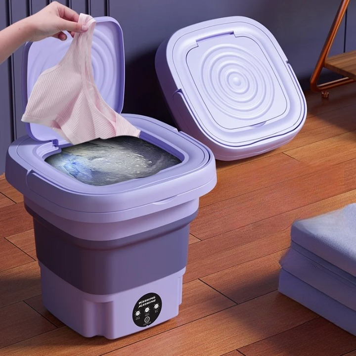 ZAFFIORA Balde Retrátil Multiuso – Ideal para Viagens, Limpeza e Organização