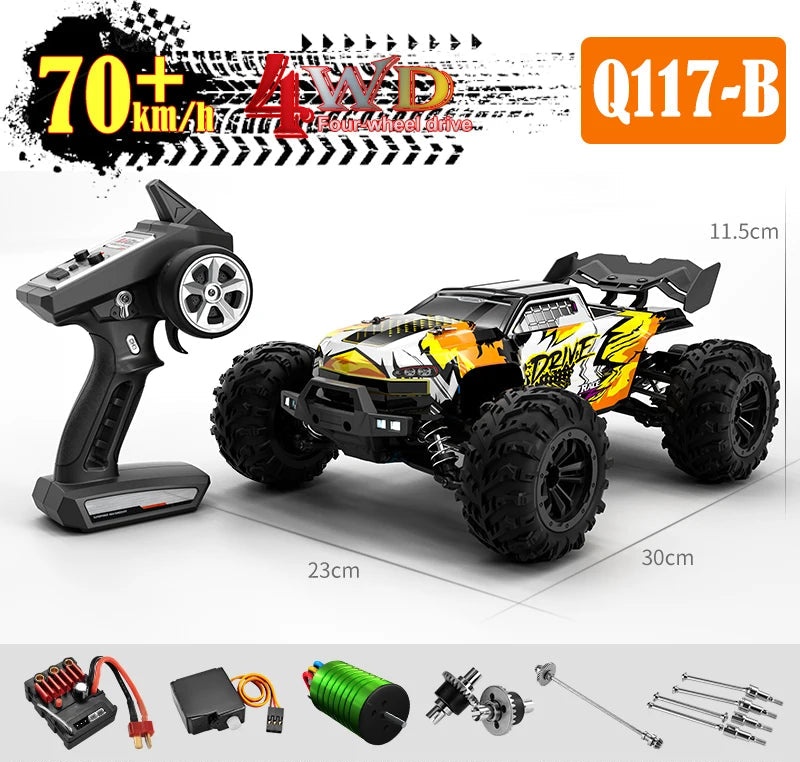 Drift, Luzes e Ação com a Moto RC JJRC Q117 – Off-Road Sem Limites | ZAFFIORA
