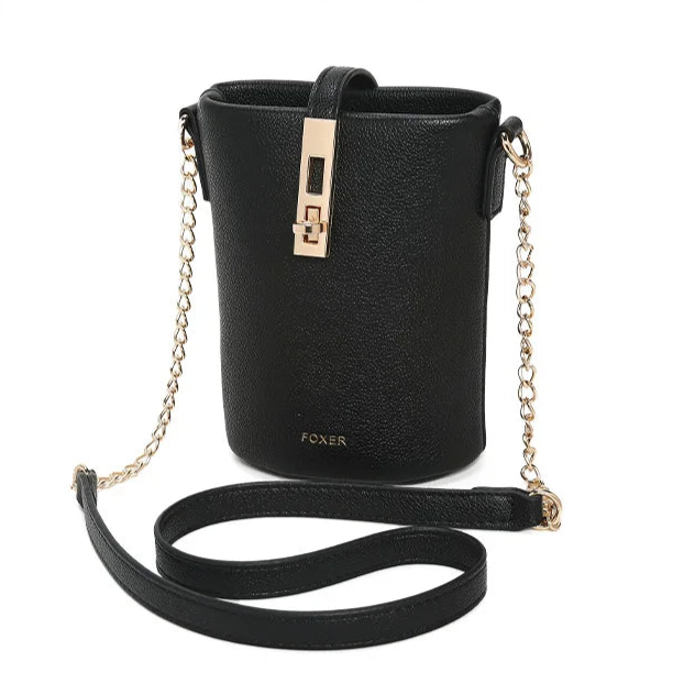 ZAFFIORA Bolsa FOXER Bucket – Elegância Minimalista para Todas as Estações