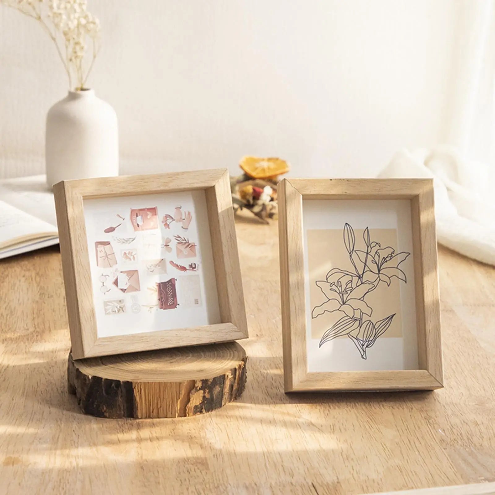 Decore com Elegância e Sofisticação: Porta Retrato ZAFFIORA - Chique para Mesa e Parede