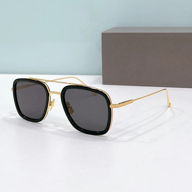 Óculos de Sol Quadrado Fabuvision Unissex por ZAFFIORA – Elegância e Conforto ao Sol