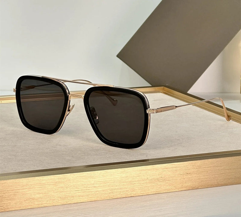 Óculos de Sol Quadrado Fabuvision Unissex por ZAFFIORA – Elegância e Conforto ao Sol