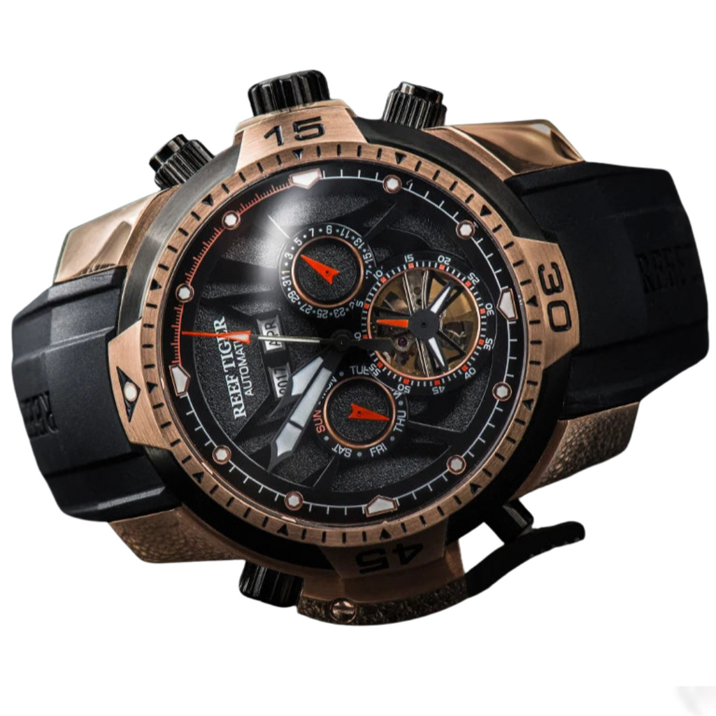 Reef Tiger RGA3532 by ZAFFIORA | Precisão, Estilo e Potência em um Só Relógio