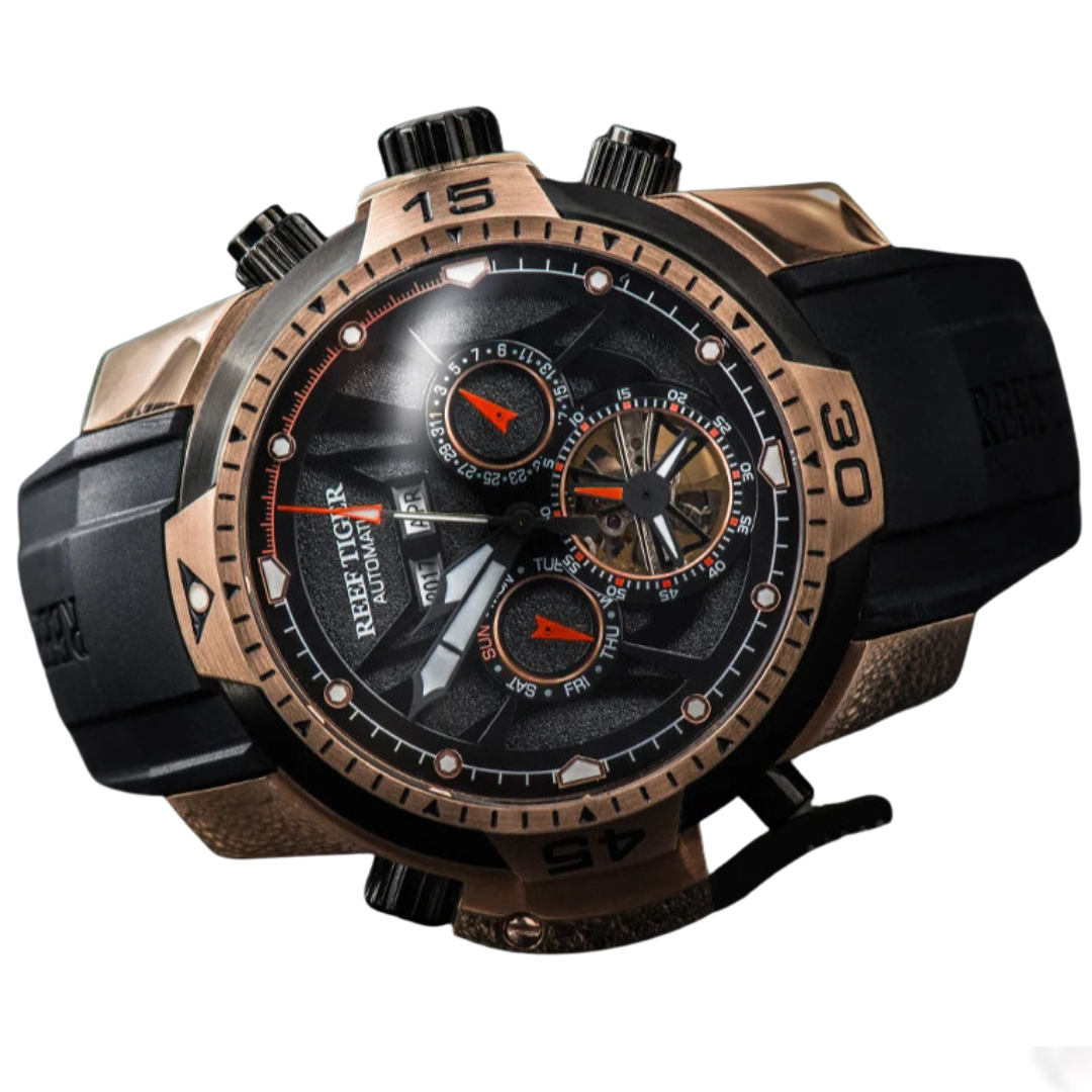 Reef Tiger RGA3532 by ZAFFIORA | Precisão, Estilo e Potência em um Só Relógio
