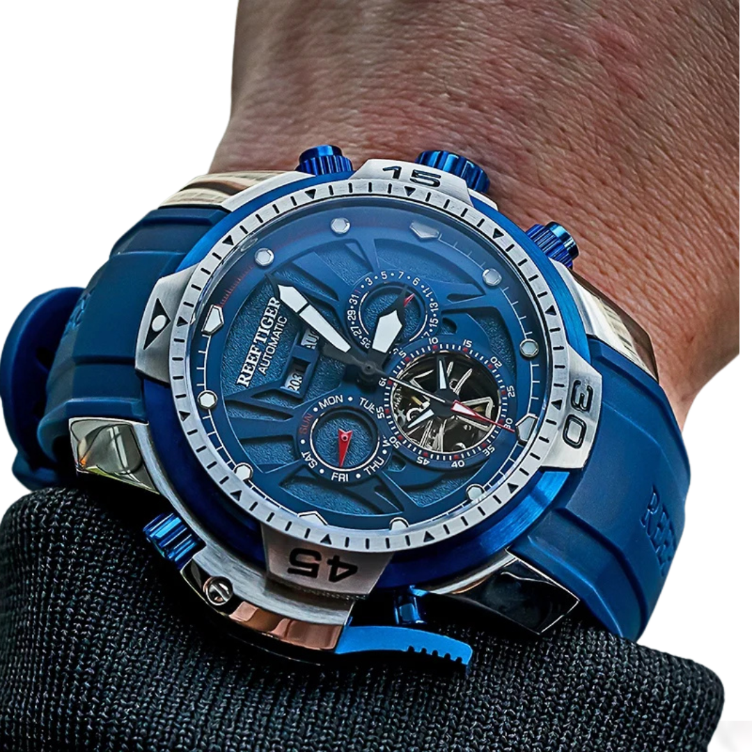 Reef Tiger RGA3532 by ZAFFIORA | Precisão, Estilo e Potência em um Só Relógio