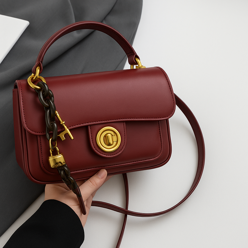 Bolsa ZAFFIORA – Compacta, Sofisticada e Ideal para Celular, Carteira e Maquiagem